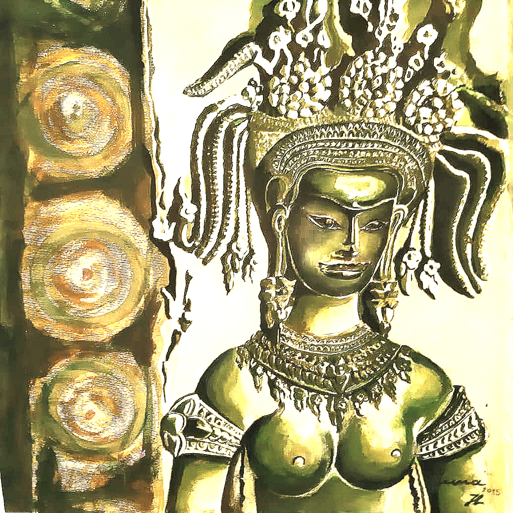 4-SOUTHEAST khmer Goddess